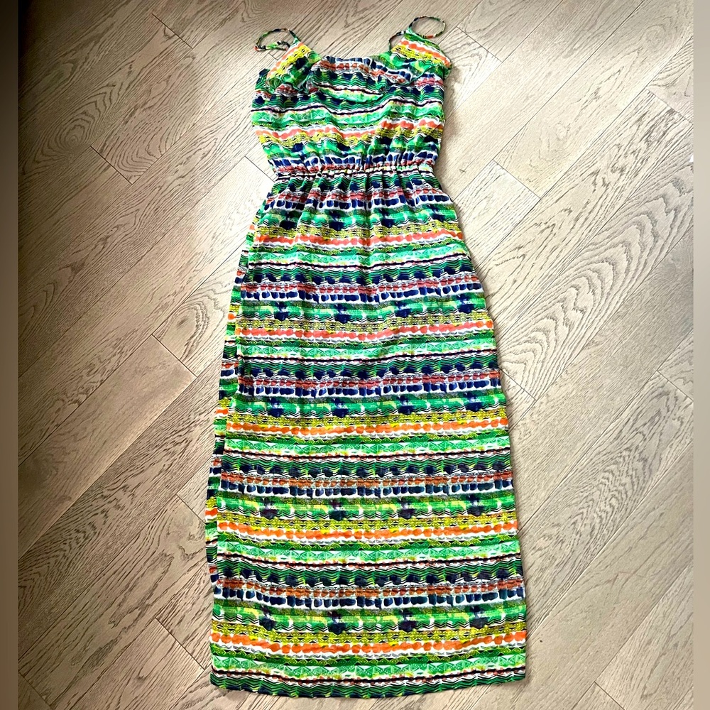 Poet Green maxi dress